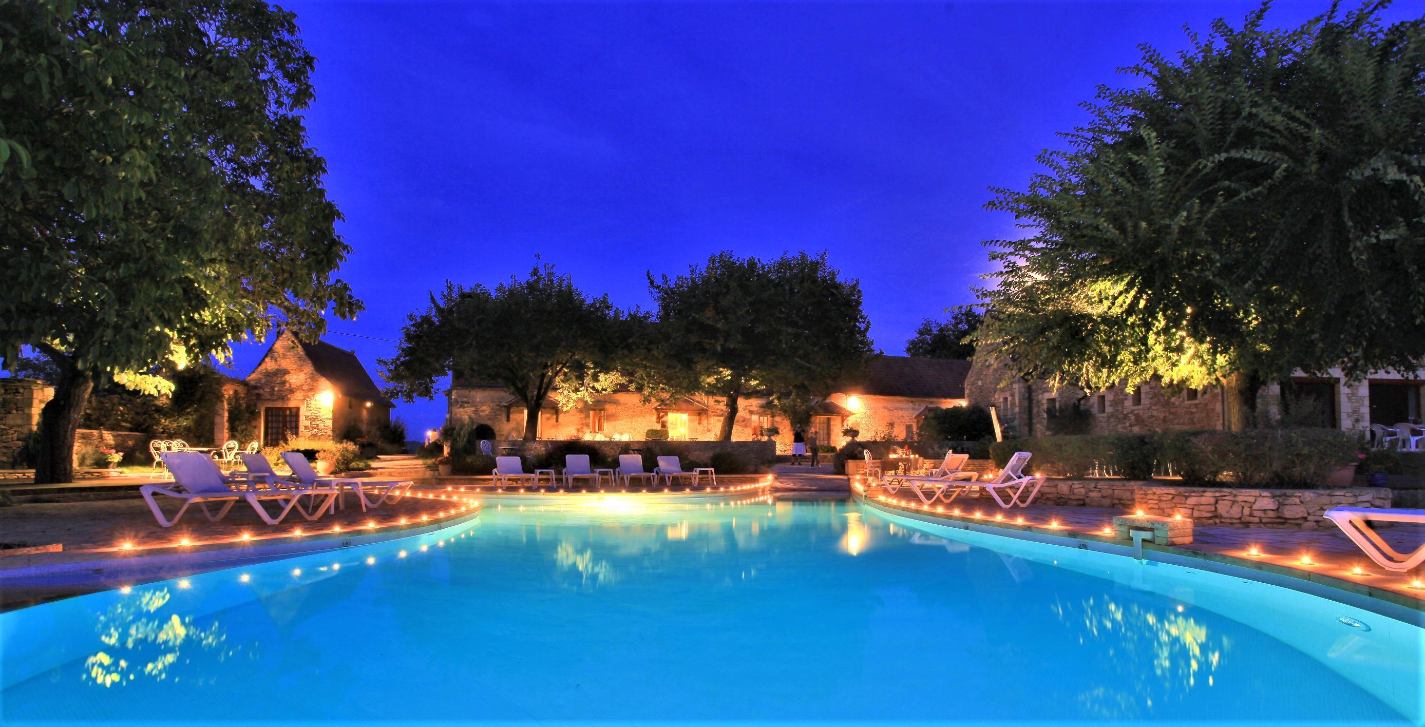 Meyrals Hotel De La Ferme Lamy מראה חיצוני תמונה