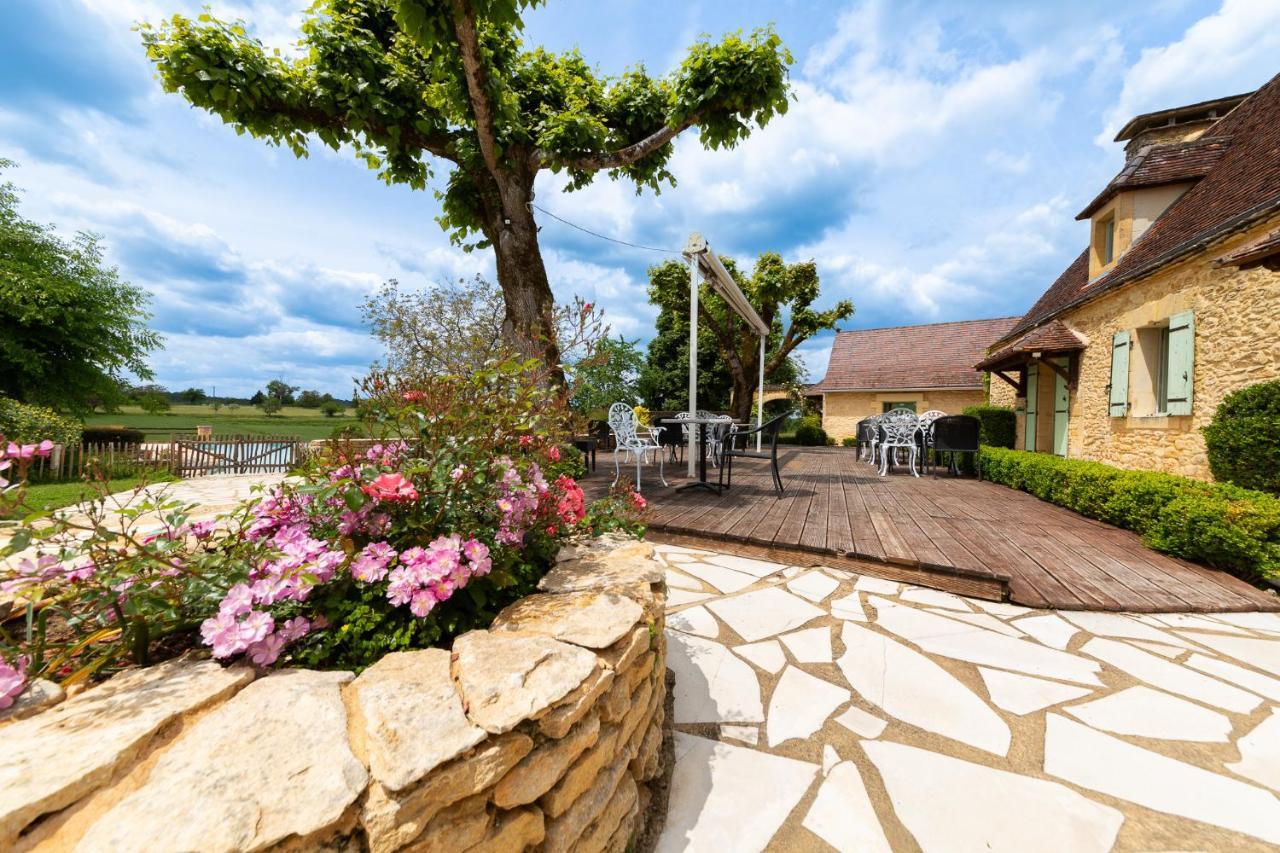 Meyrals Hotel De La Ferme Lamy מראה חיצוני תמונה