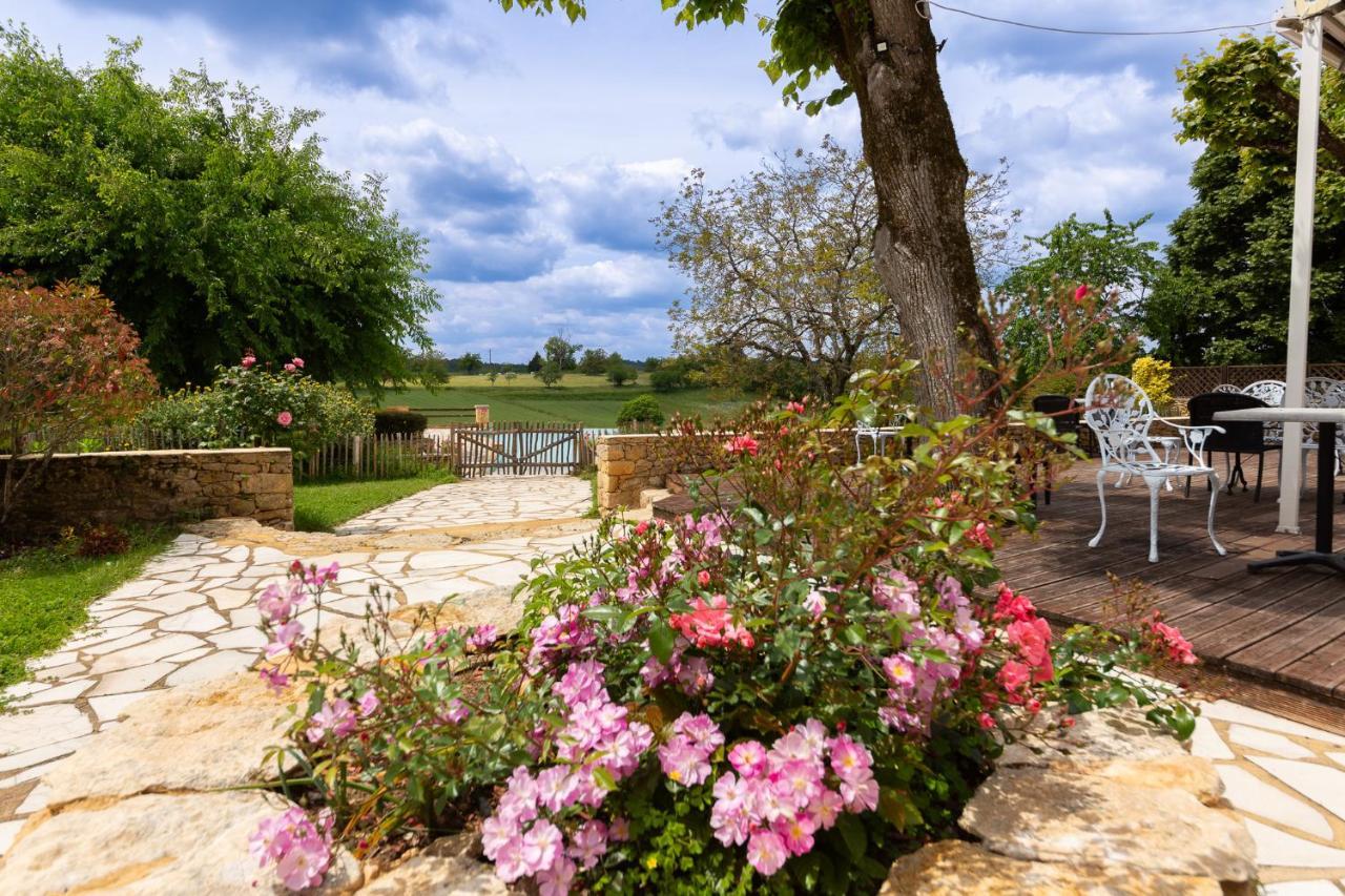 Meyrals Hotel De La Ferme Lamy מראה חיצוני תמונה